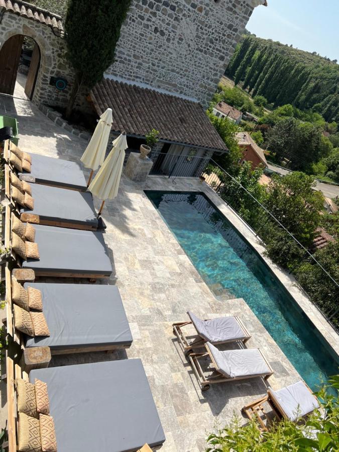 Mas Saint Laurent Les Salles-du-Gardon Bagian luar foto